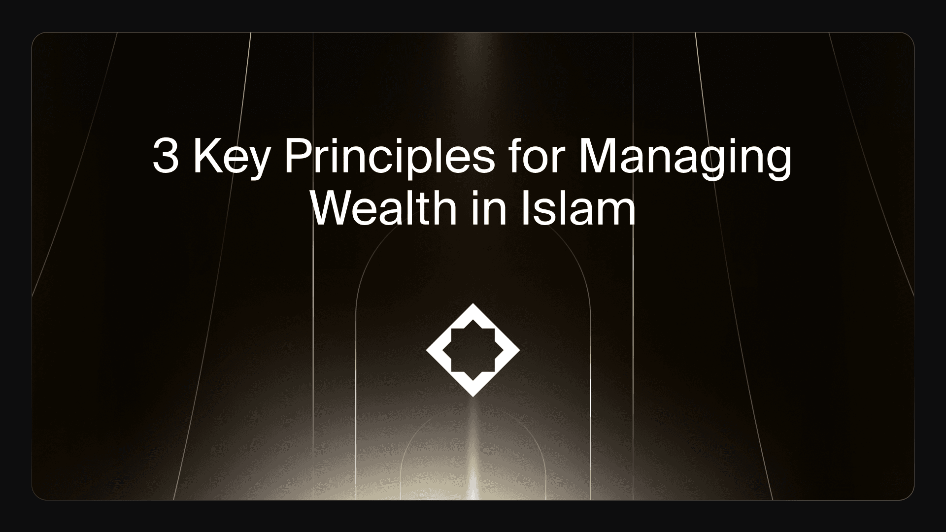 Islam Teachings on How to Manage Wealth