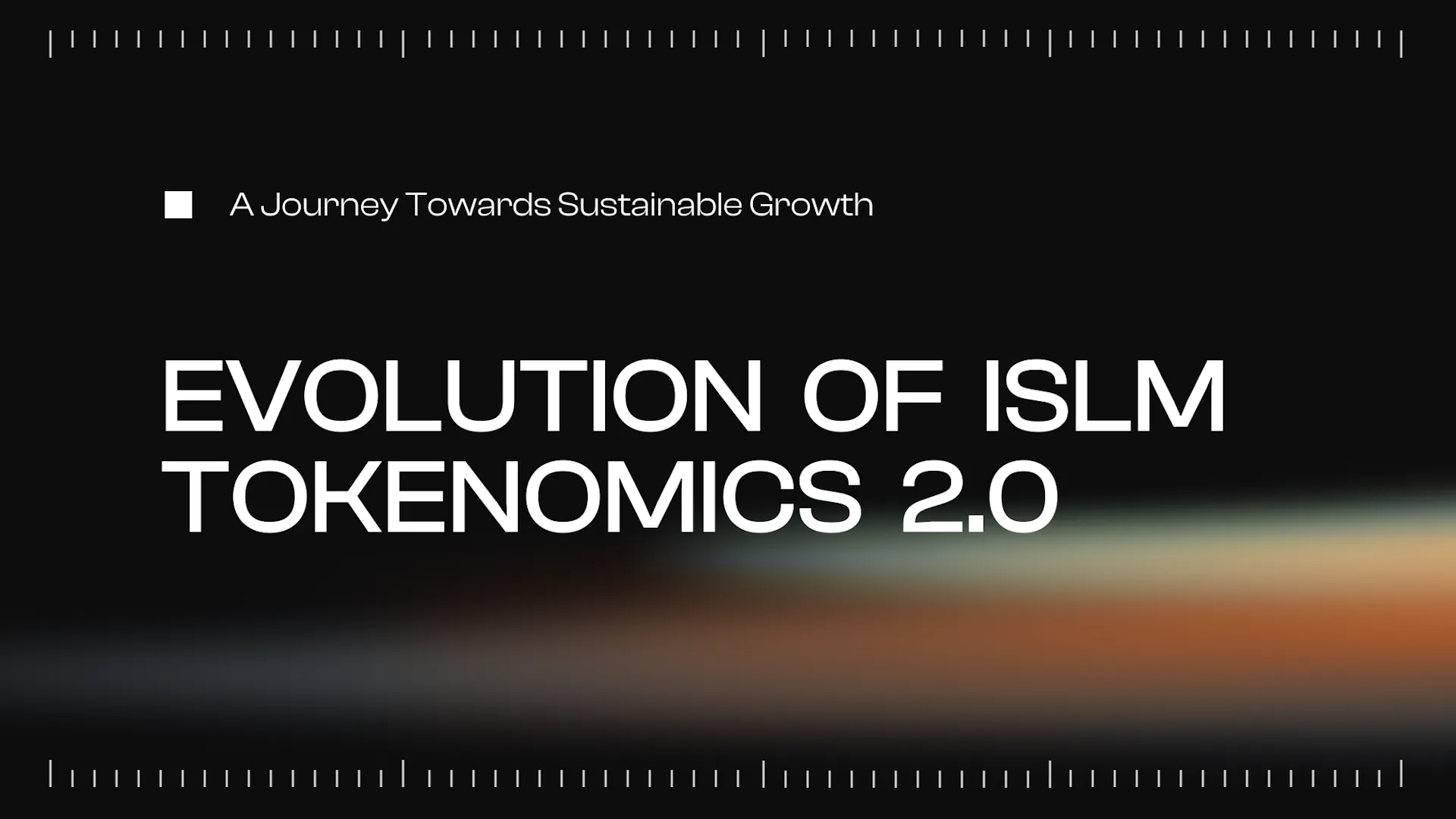 Evolution of ISLM Tokenomics 2.0: A Journey Towards Sustainable Growth